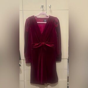 Vince Camuto velvet dress